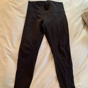 Black lululemon leggings new